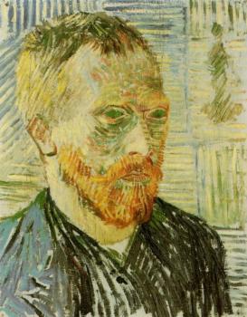 Vincent Van Gogh : Self Portrait with a Japanese Print